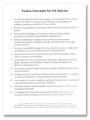 12 Concepts for NA Service Poster