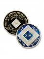 26 Years Triplated Blue Medallion
