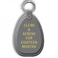 18 Months Grey Keytag