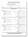 Group Treasurer Record Sheets