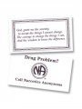 NA Contact Card: Serenity Prayer
