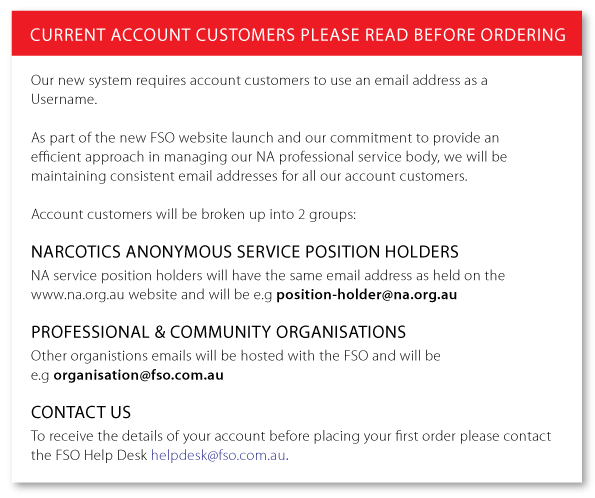 Account Customer Announcement